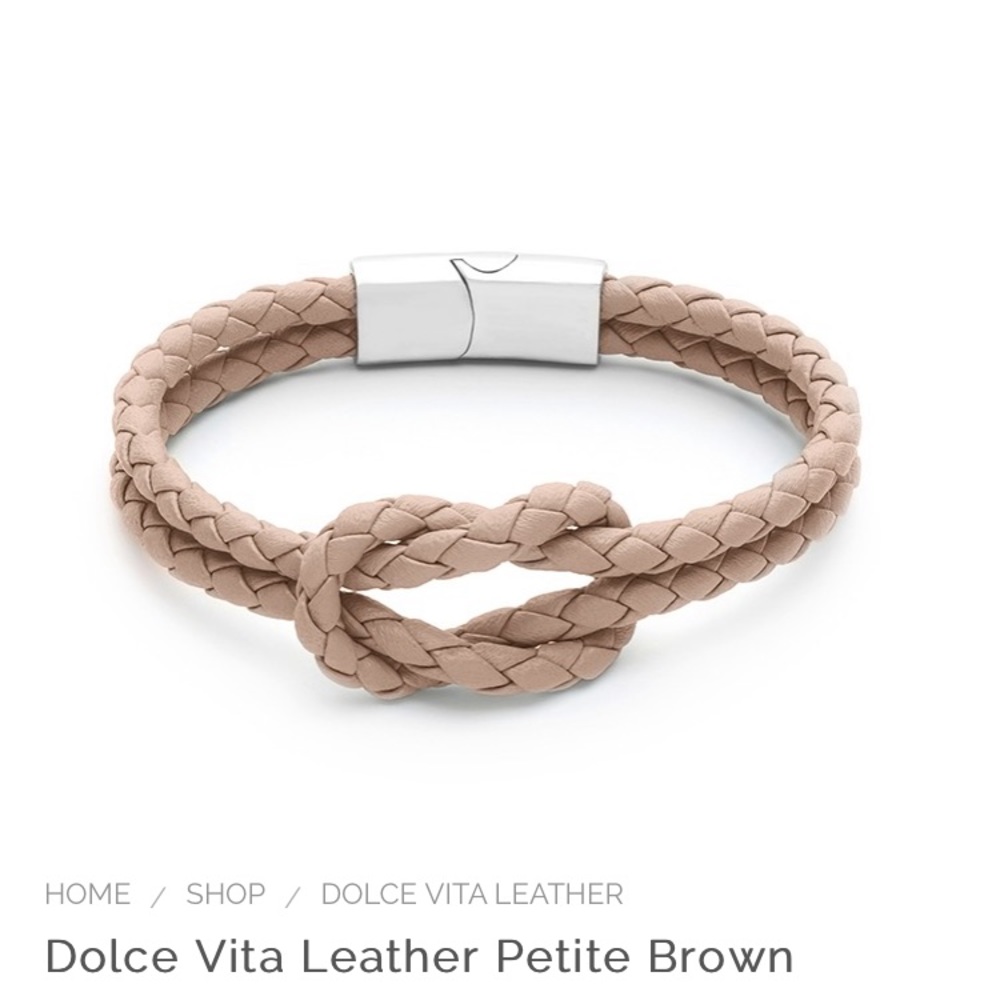 Leo Mazzotti Leather Bracelet